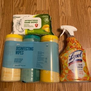 Huge lot of all purpose cleaning Antibact products